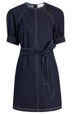 Cinq à Sept Abby Dress Indigo/White Hot
