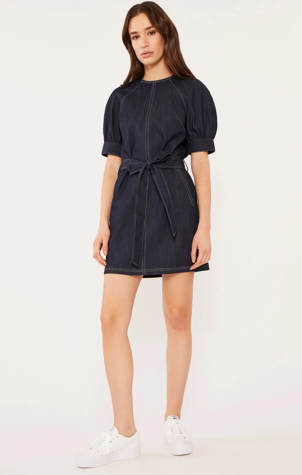 Cinq à Sept Abby Dress Indigo/White Hot