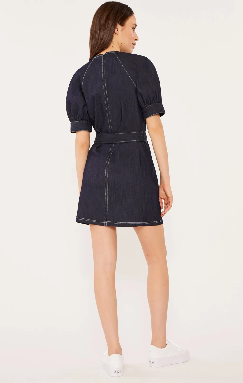 Cinq à Sept Abby Dress Indigo/White Hot