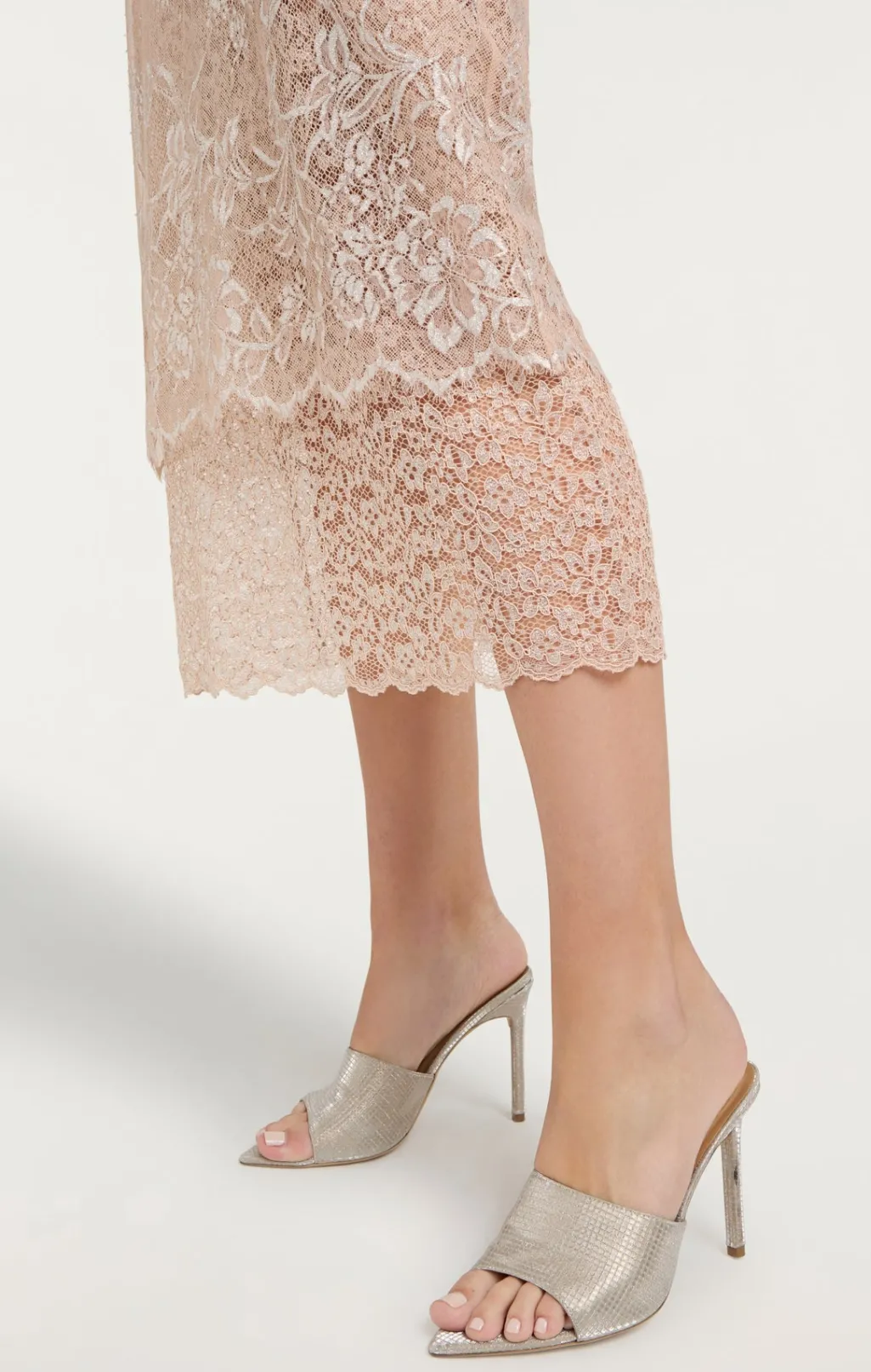 Cinq à Sept Adalaide Skirt Oyster Hot
