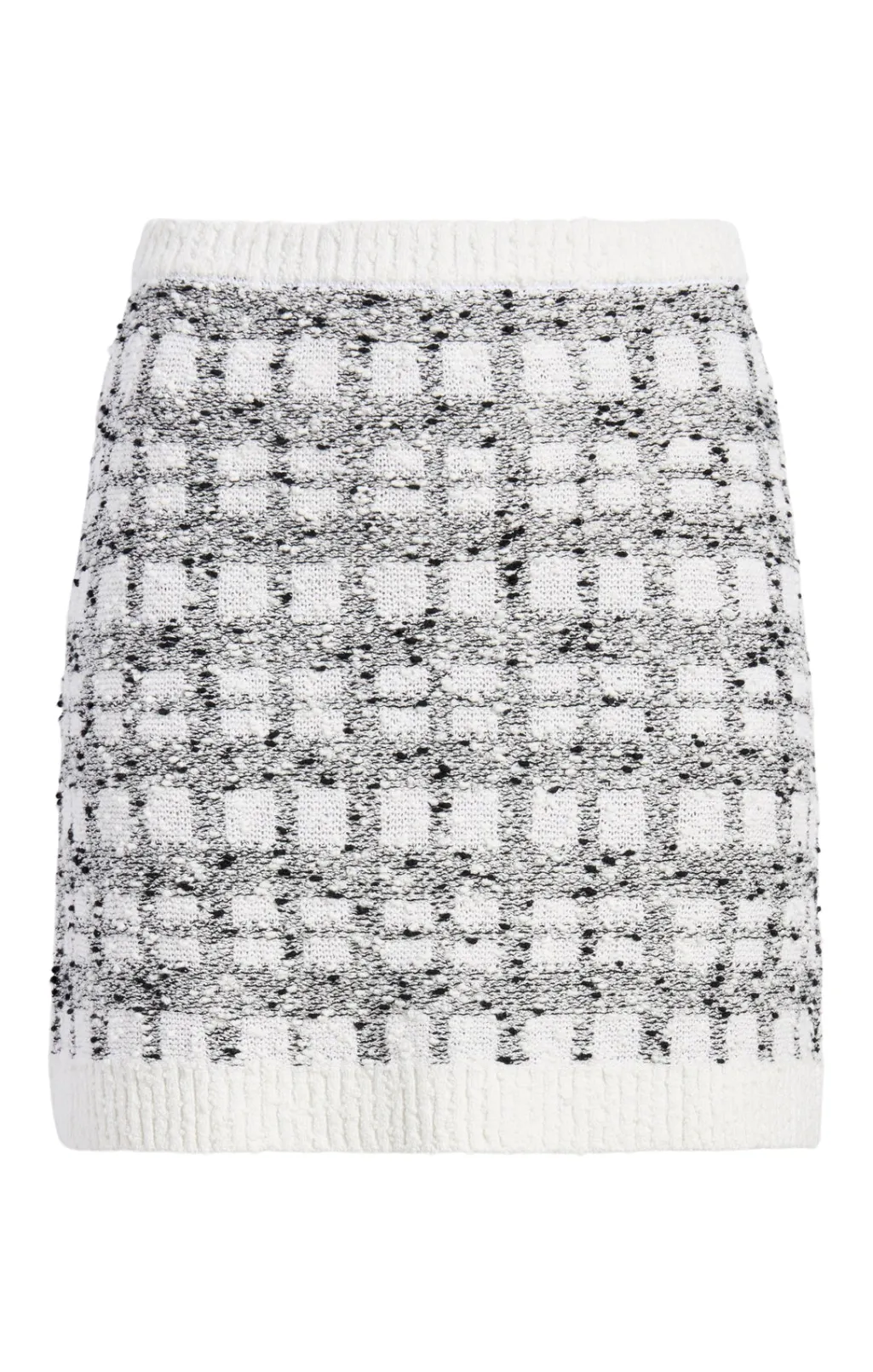 Cinq à Sept Adalee Mini Skirt Black/white