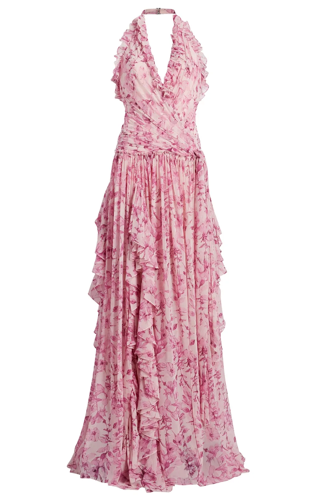 Cinq à Sept Agatha Gown VibrantPlumMulti New