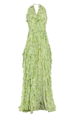 Cinq à Sept Agatha Gown FadedMintMulti New