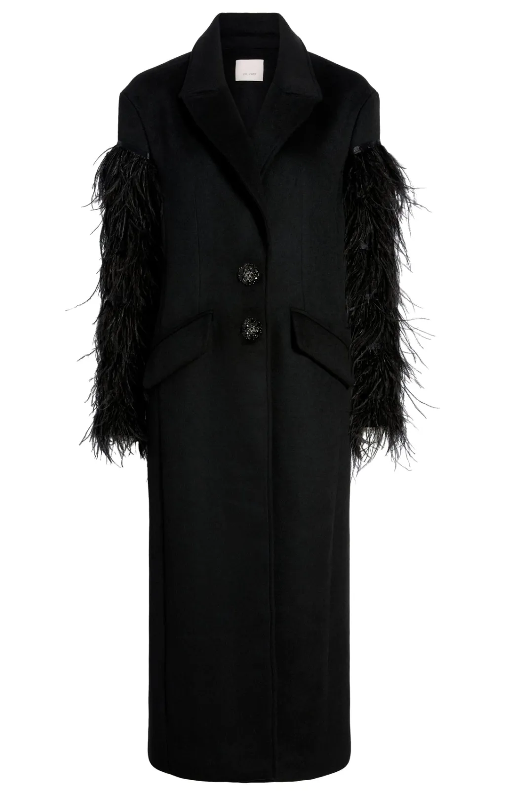 Cinq à Sept Ali Coat Black New