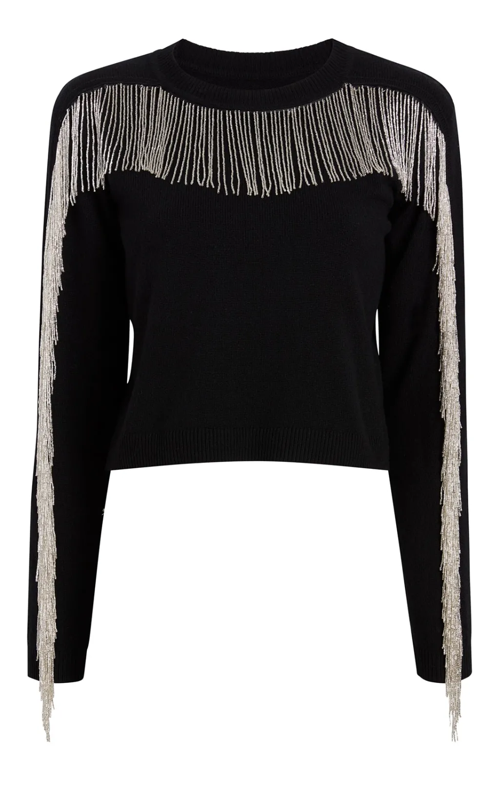 Cinq à Sept Althea Sweater Black/silver Outlet