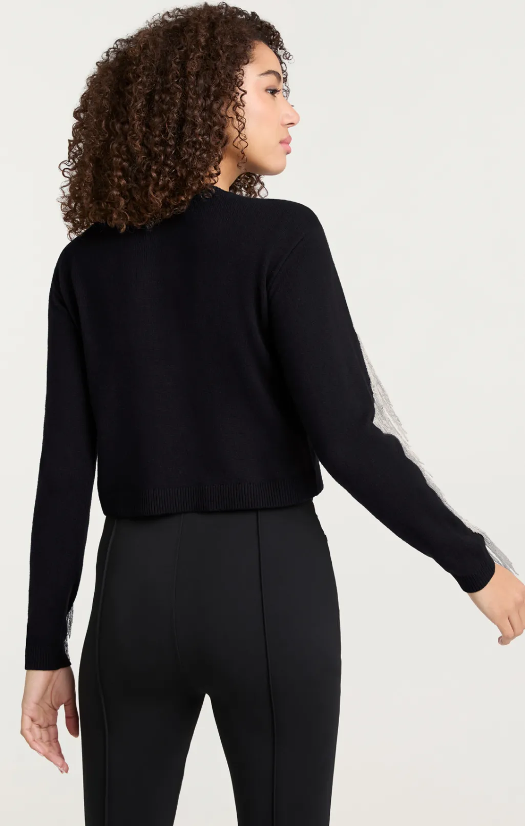 Cinq à Sept Althea Sweater Black/silver Outlet