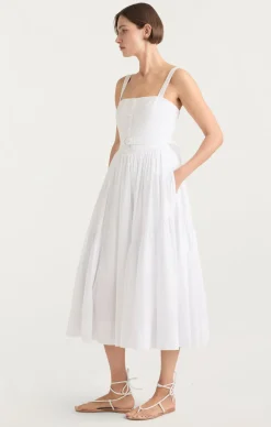 Cinq à Sept Amber Dress White Online