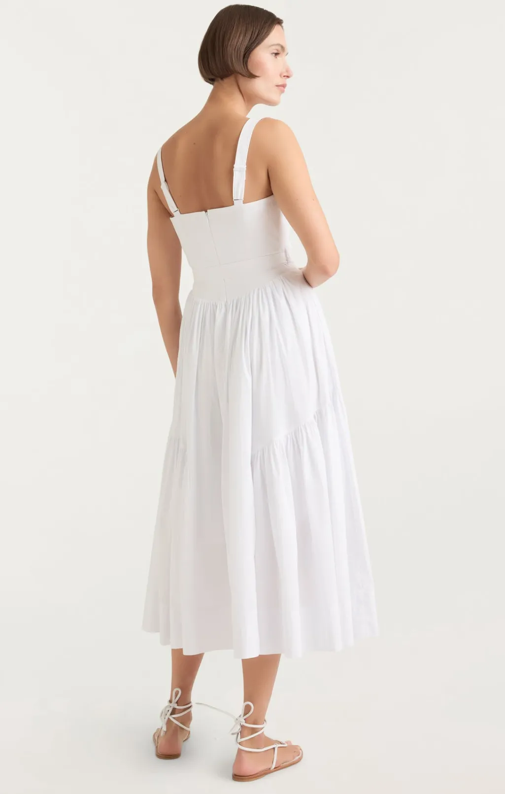 Cinq à Sept Amber Dress White Online