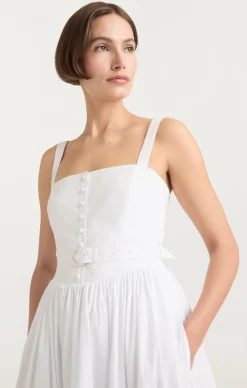 Cinq à Sept Amber Dress White Online