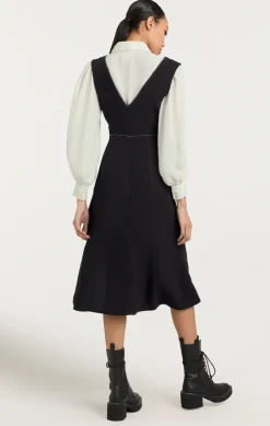 Cinq à Sept Ambre Dress Black/Ivory Online