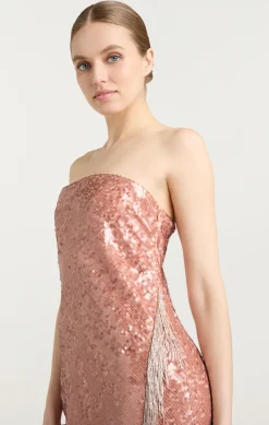 Cinq à Sept Amora Dress Blusher Hot