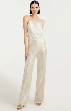 Cinq à Sept Anella Pant Alabaster Online