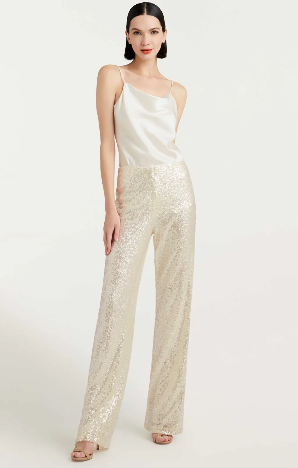 Cinq à Sept Anella Pant Alabaster Online