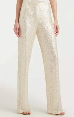 Cinq à Sept Anella Pant Alabaster Online