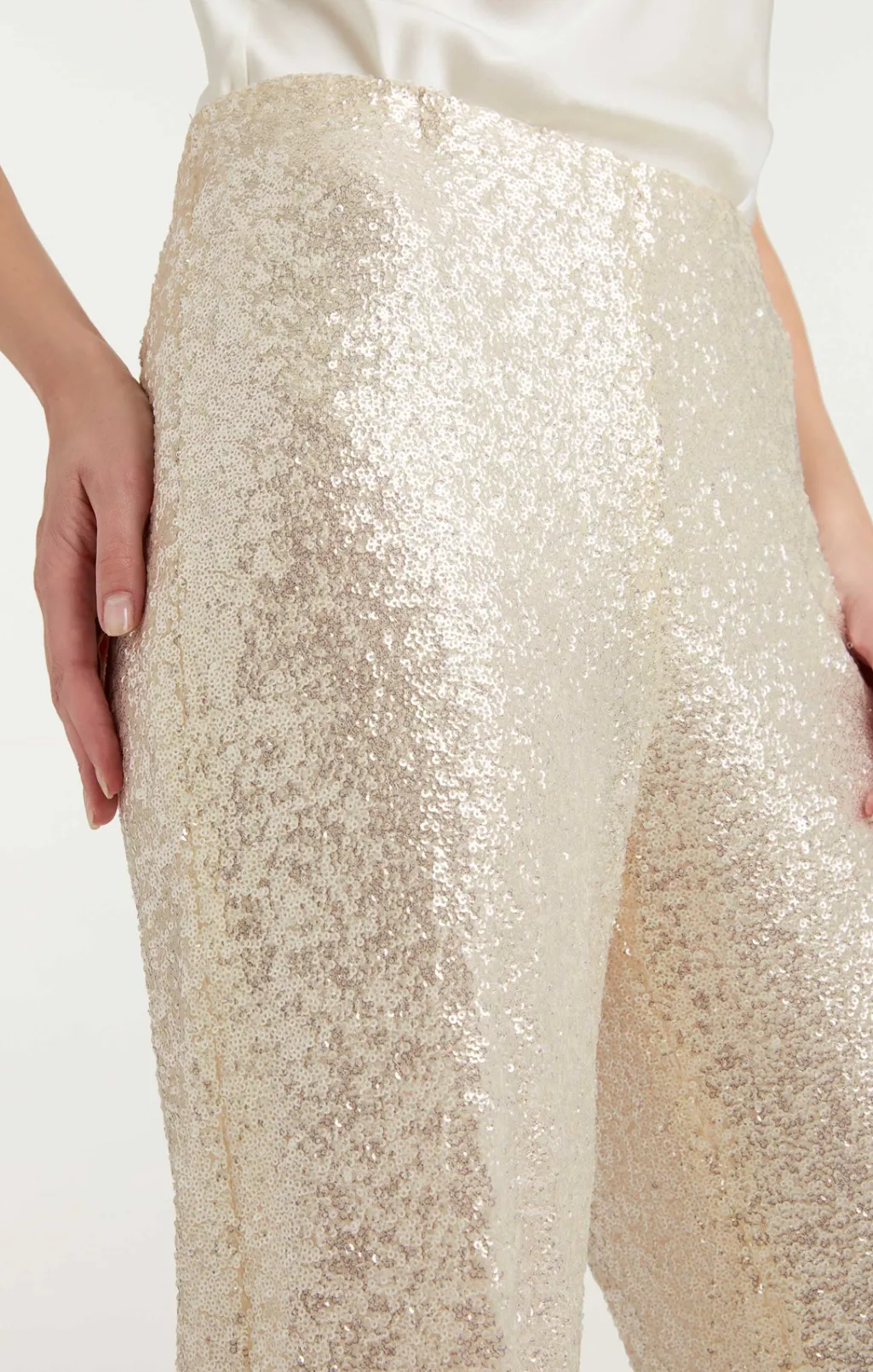 Cinq à Sept Anella Pant Alabaster Online