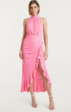 Cinq à Sept Antonia Dress Flamingo
