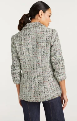 Cinq à Sept Anya Boucle Khloe Blazer PatinaMulti Online