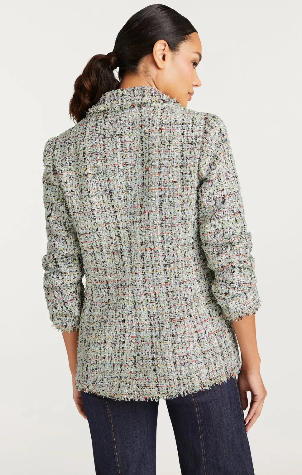 Cinq à Sept Anya Boucle Khloe Blazer PatinaMulti Online