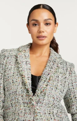 Cinq à Sept Anya Boucle Khloe Blazer PatinaMulti Online