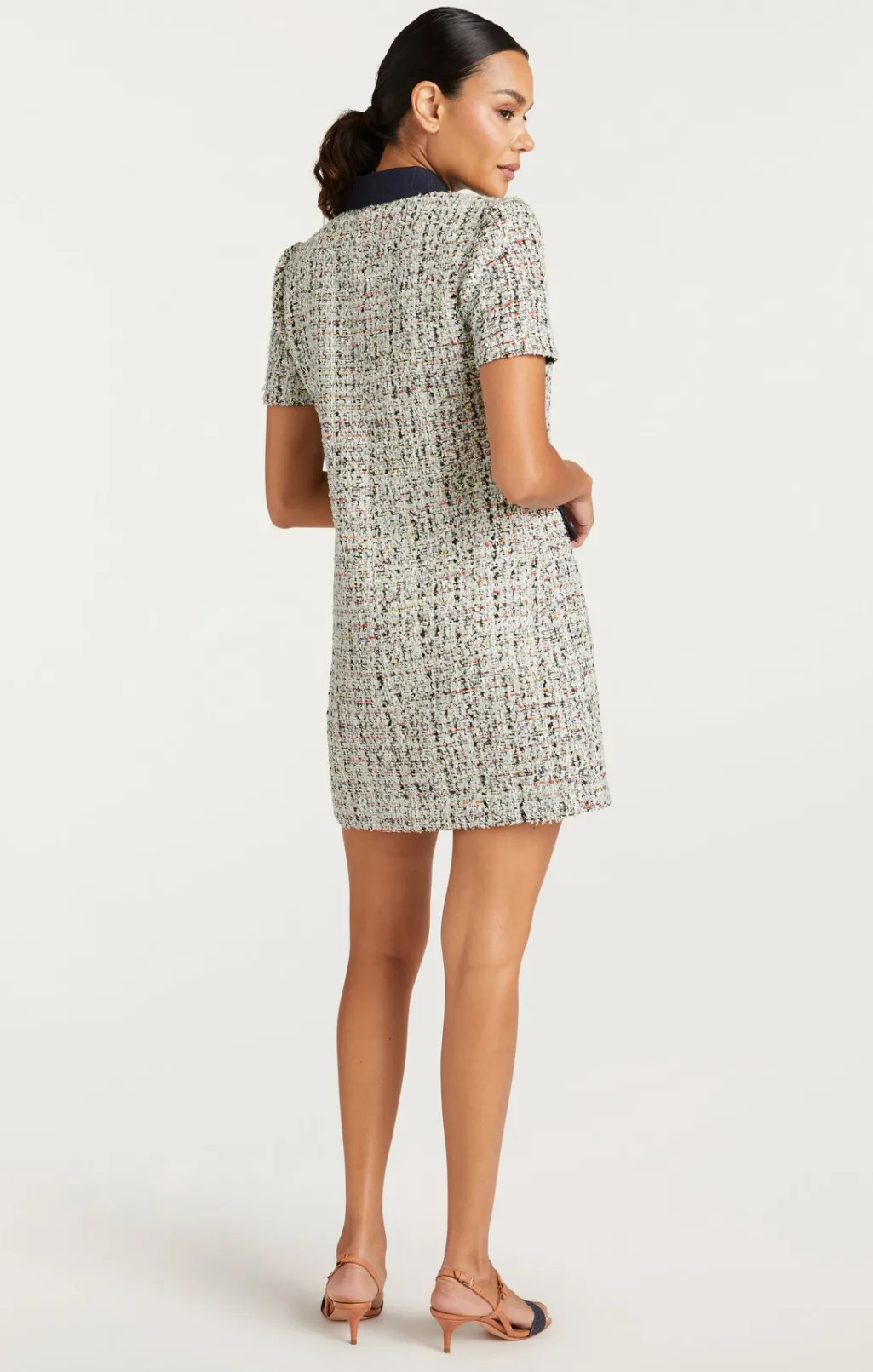 Cinq à Sept Anya Boucle Pammy Dress PatinaMulti