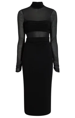 Cinq à Sept Ariana Dress Black Clearance
