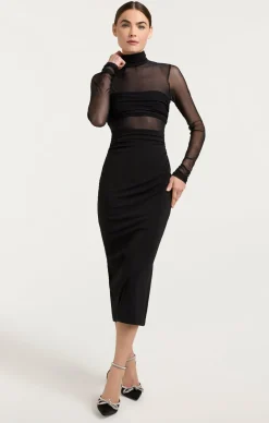 Cinq à Sept Ariana Dress Black Clearance