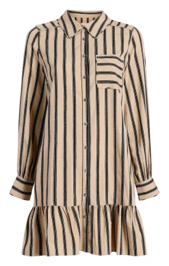 Cinq à Sept Arlette Dress Khaki/Black Clearance