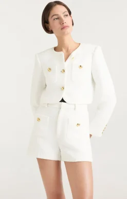 Cinq à Sept Auden Jacket White Online