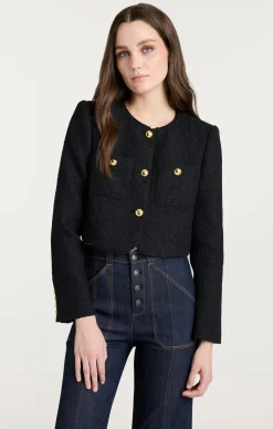 Cinq à Sept Auden Jacket Black Clearance