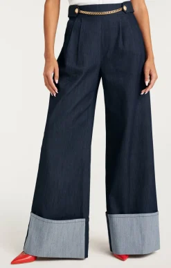 Cinq à Sept Bader Pant Indigo Outlet