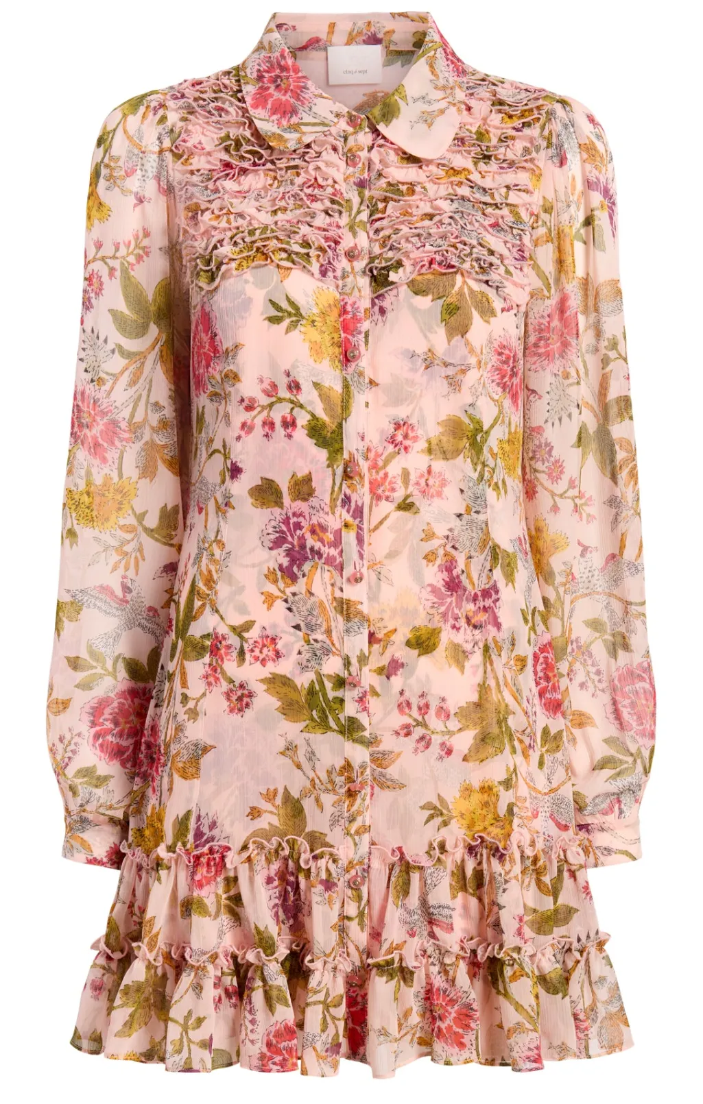 Cinq à Sept Barnes Dress SoftPinkMulti Sale