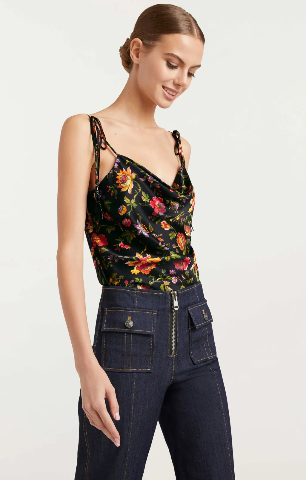 Cinq à Sept Beaded Tassel Provence Marta Cami BlackMulti