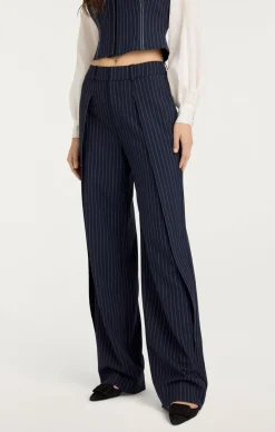 Cinq à Sept Becca Pant Navy/Ivory Outlet
