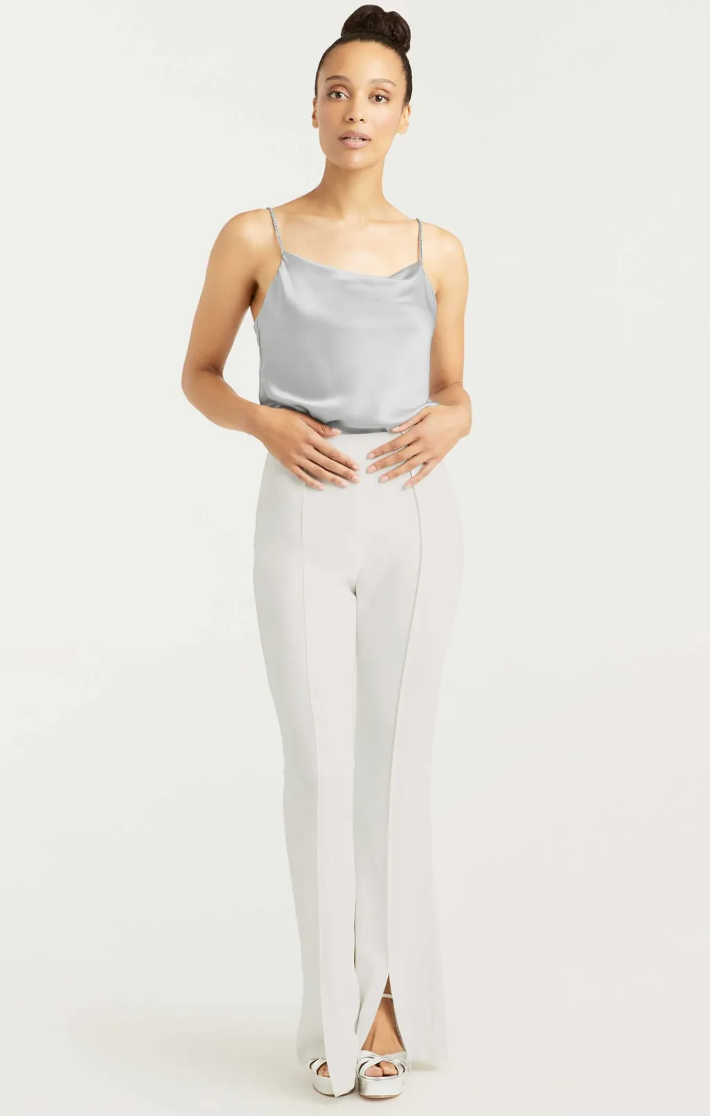 Cinq à Sept Billie Pant Ivory Online