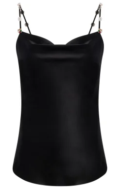 Cinq à Sept Bohemian Rhinestone Marta Cami Black Outlet