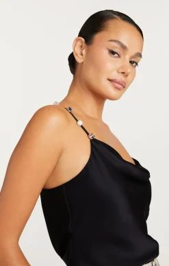 Cinq à Sept Bohemian Rhinestone Marta Cami Black Outlet