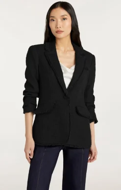Cinq à Sept Boucle Khloe Blazer Black Discount