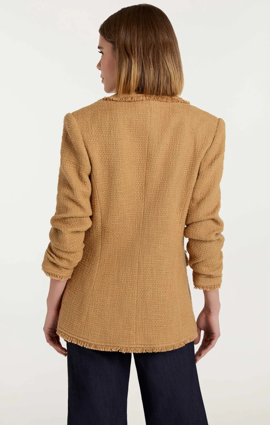 Cinq à Sept Boucle Khloe Blazer Sahara Hot