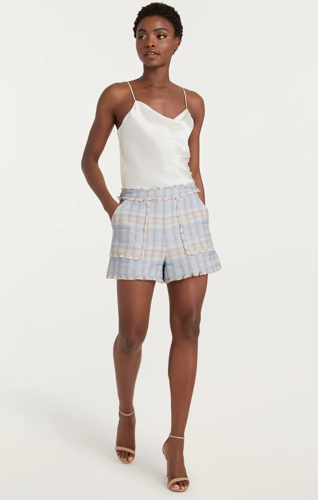 Cinq à Sept Boxweave Allen Short Skylight Hot