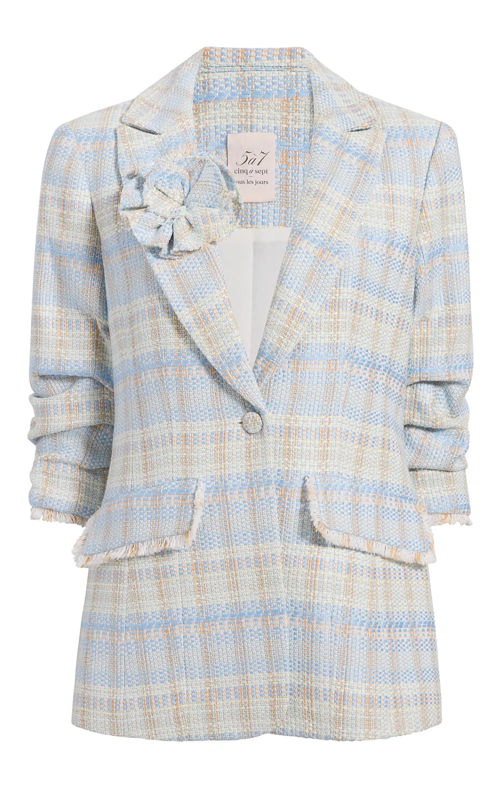 Cinq à Sept Boxweave Pricilla Blazer Skylight Outlet