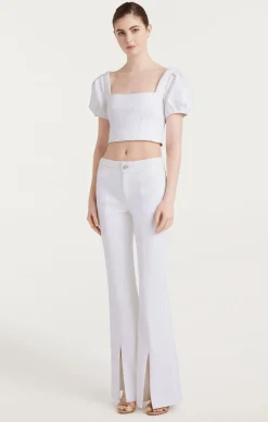 Cinq à Sept Braided Ferna Pant White Online