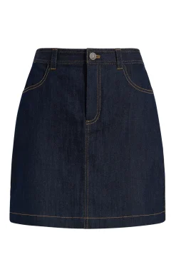 Cinq à Sept Braided Lynette Skirt Indigo Hot