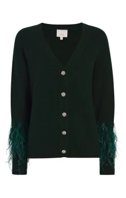 Cinq à Sept Briana Cardigan DarkEmerald Online