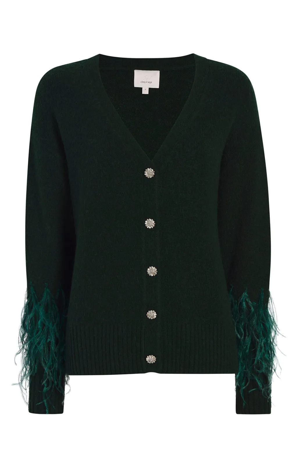 Cinq à Sept Briana Cardigan DarkEmerald Online