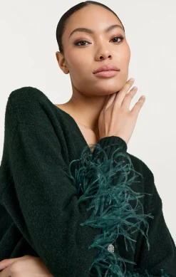 Cinq à Sept Briana Cardigan DarkEmerald Online