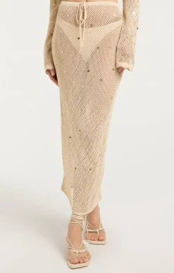 Cinq à Sept Briar Skirt Natural/Gold Best