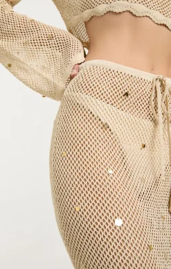 Cinq à Sept Briar Skirt Natural/Gold Best