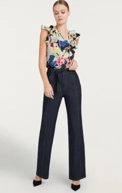 Cinq à Sept Calliope Top BlackMulti Hot