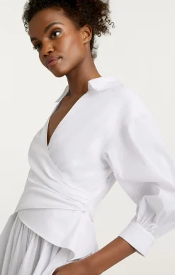 Cinq à Sept Camron Dress White Hot