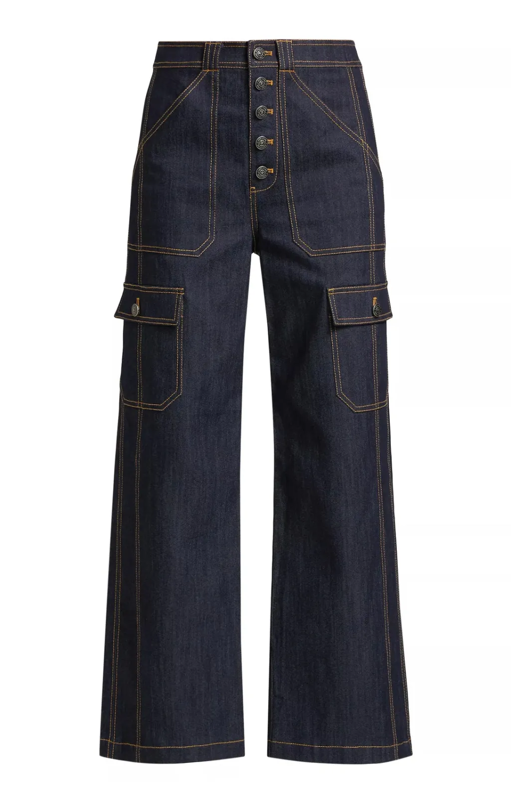 Cinq à Sept Cargo Benji Pant Indigo Online